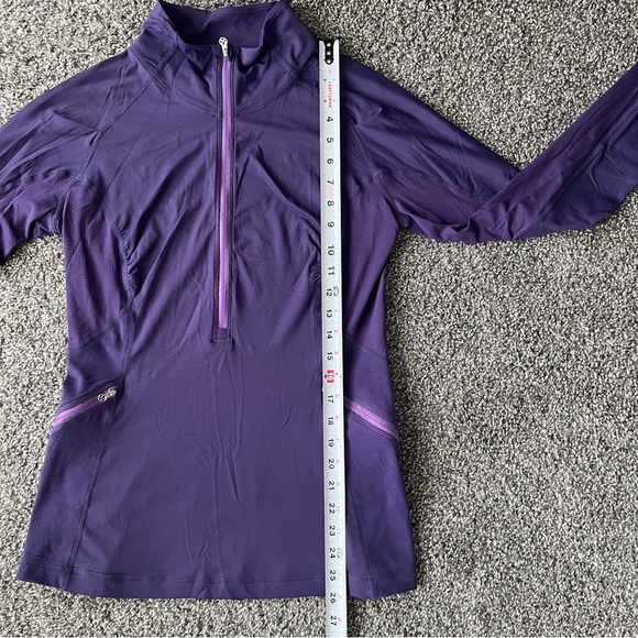 lululemon athletica Half Zip Running Jacket Size 8 - Picture 7 of 10